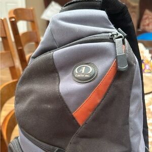 Tarmac camera crossbody backpack